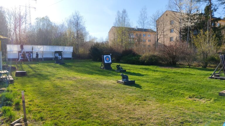 Unser Bogenplatz – wieder voll benützbar